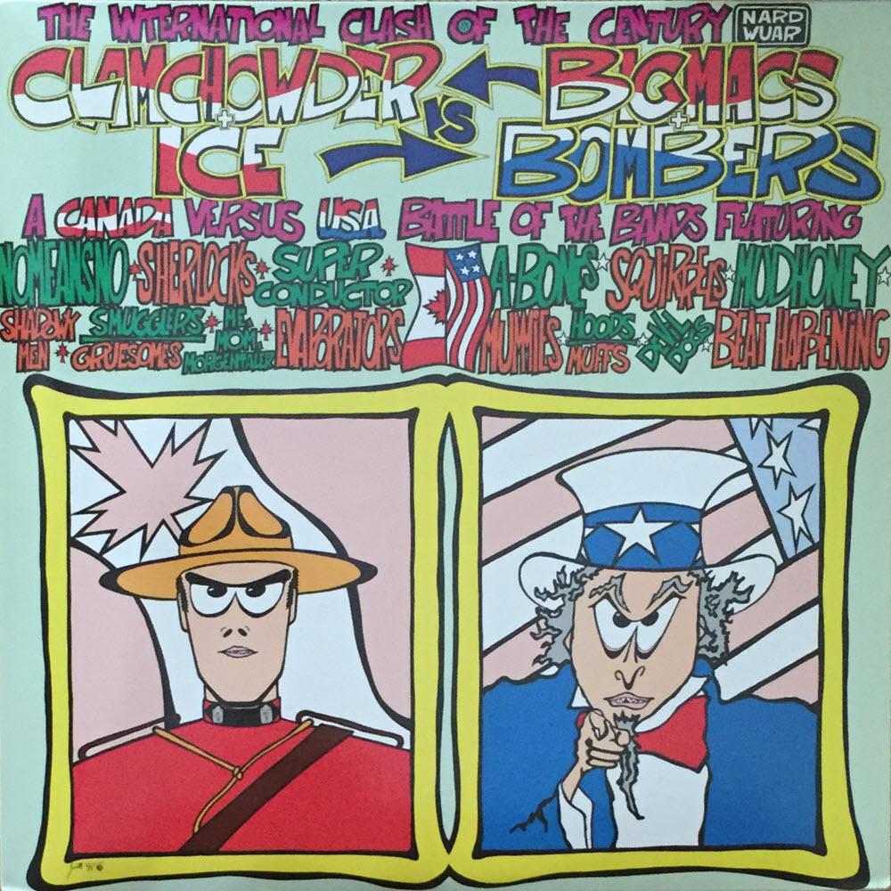 cover of Clam Chowder & Ice vs. Big Macs & Bombers